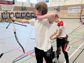 Ulrich Ketterl beim Hallenturnier in Eggenfelden