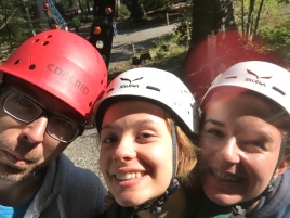 Martin, Teresa, Nikki Kletterwald Bogenschützen TSV Natternberg