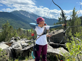 Rebecca Beck beim Arnspitzturnier in Österreich